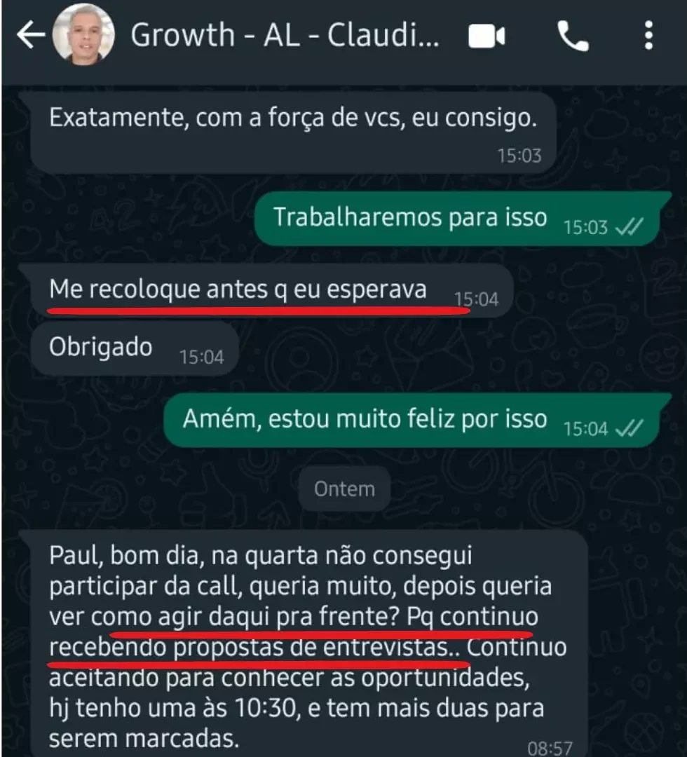 Depoimento de aluno 4